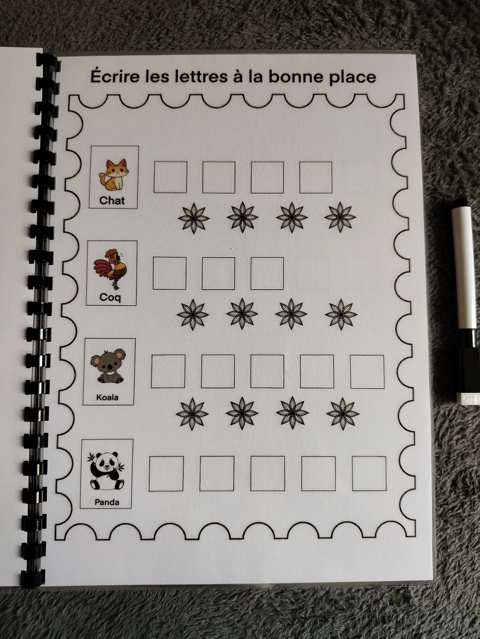 Activity booklet learn to write 24 words – photo 2